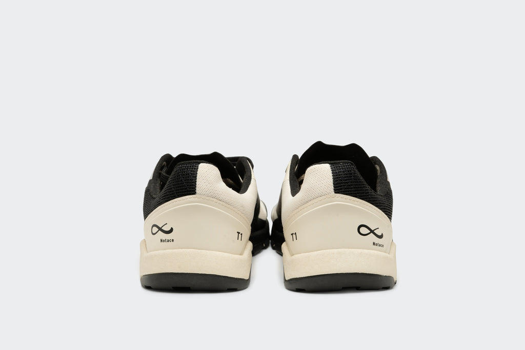 Notace T1 All White Trail Shoe Heel
